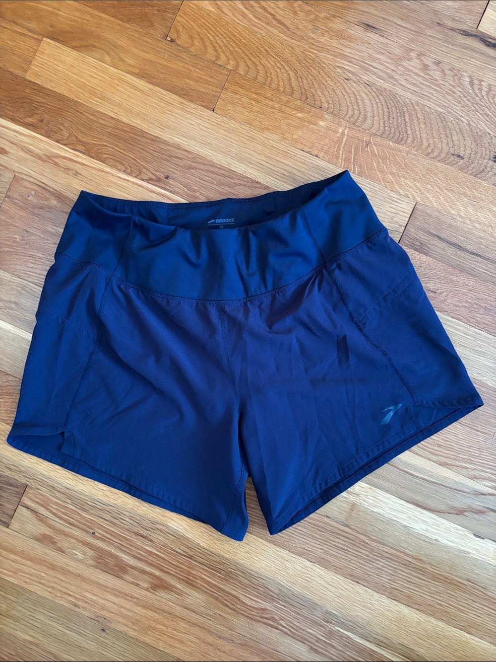 Brooks Navy Athletic Running Shorts